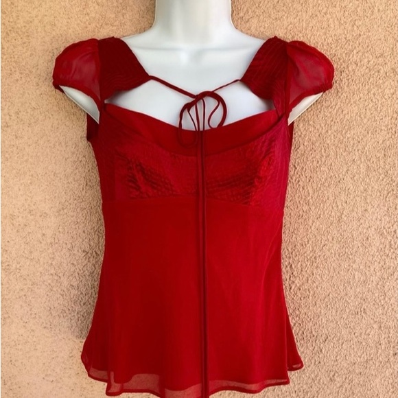 Victorias’secret moda international 100/% silk blouse - Picture 1 of 13